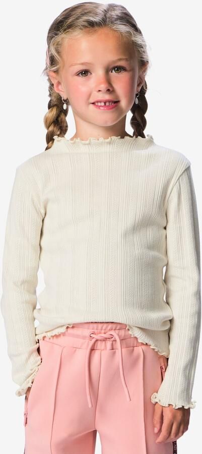 HEMA Kinder T-shirt Jersey Ecru (ecru)