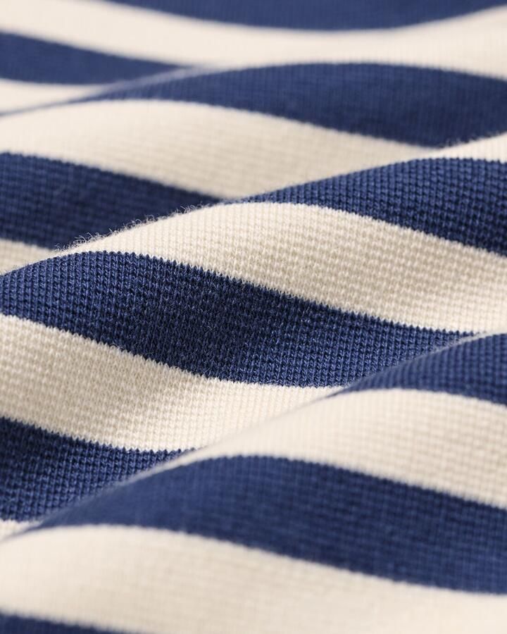 HEMA Kinder T-shirt Jersey Strepen Blauw (blauw) - Foto 2
