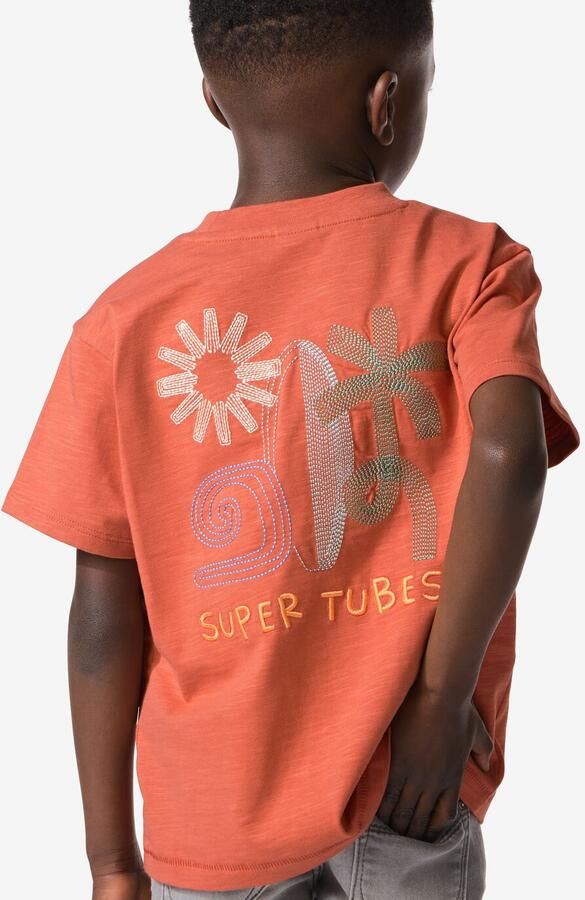 HEMA Kinder T-shirt Lichtbruin (lichtbruin) - Foto 2