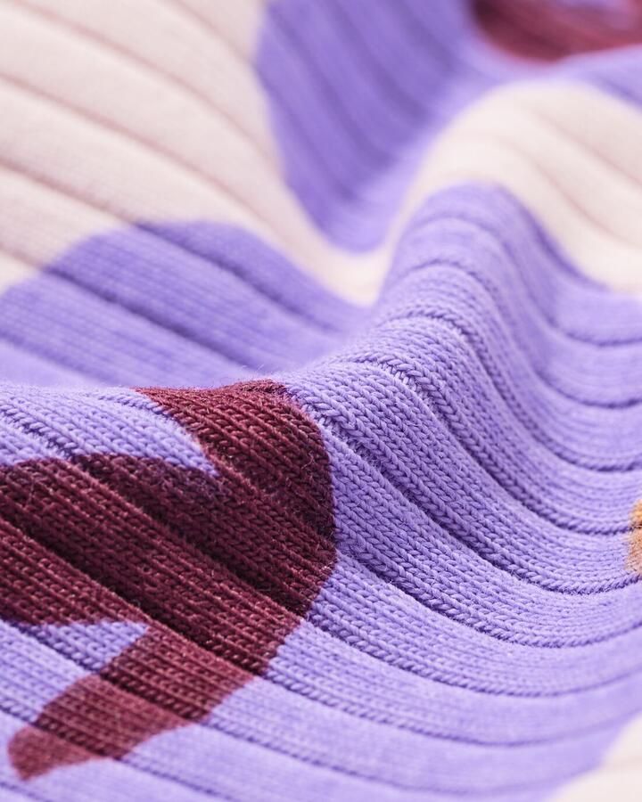 HEMA Kinder T-shirt Rib Bloemen Ecru (ecru) - Foto 2