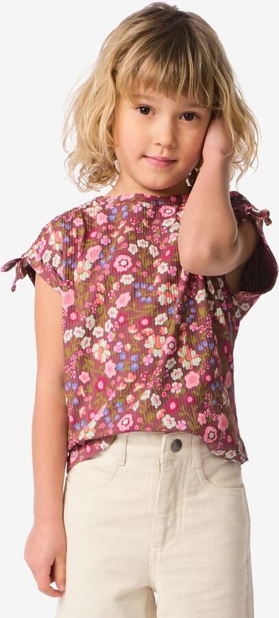 HEMA Kinder T-shirt Rib Fruit Bruin (bruin) - Foto 2