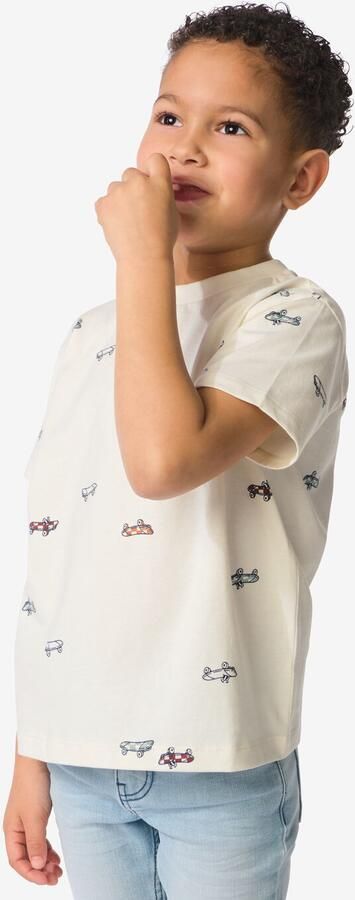 HEMA Kinder T-shirt Skateboard Wit (wit) - Foto 2
