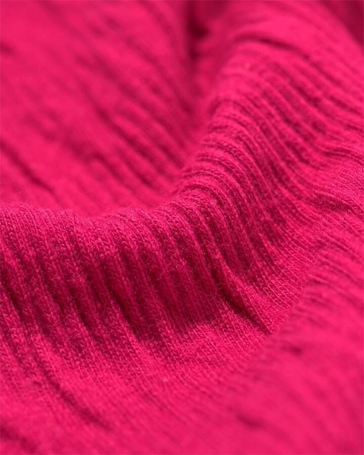 HEMA Kinder T-shirt Structuur Fuchsia (fuchsia)