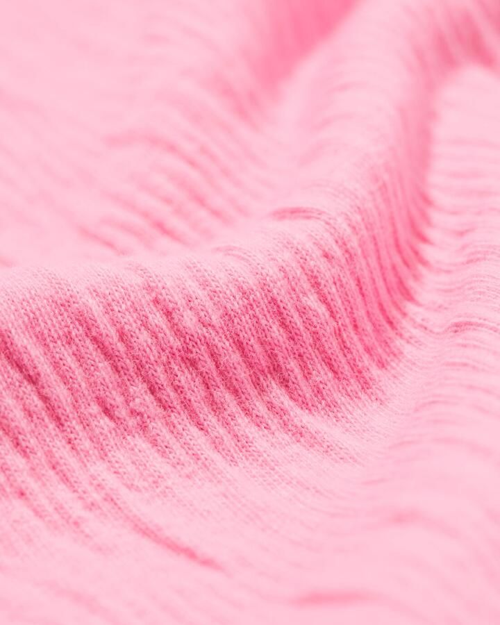 HEMA Kinder T-shirt Structuur Roze (roze)