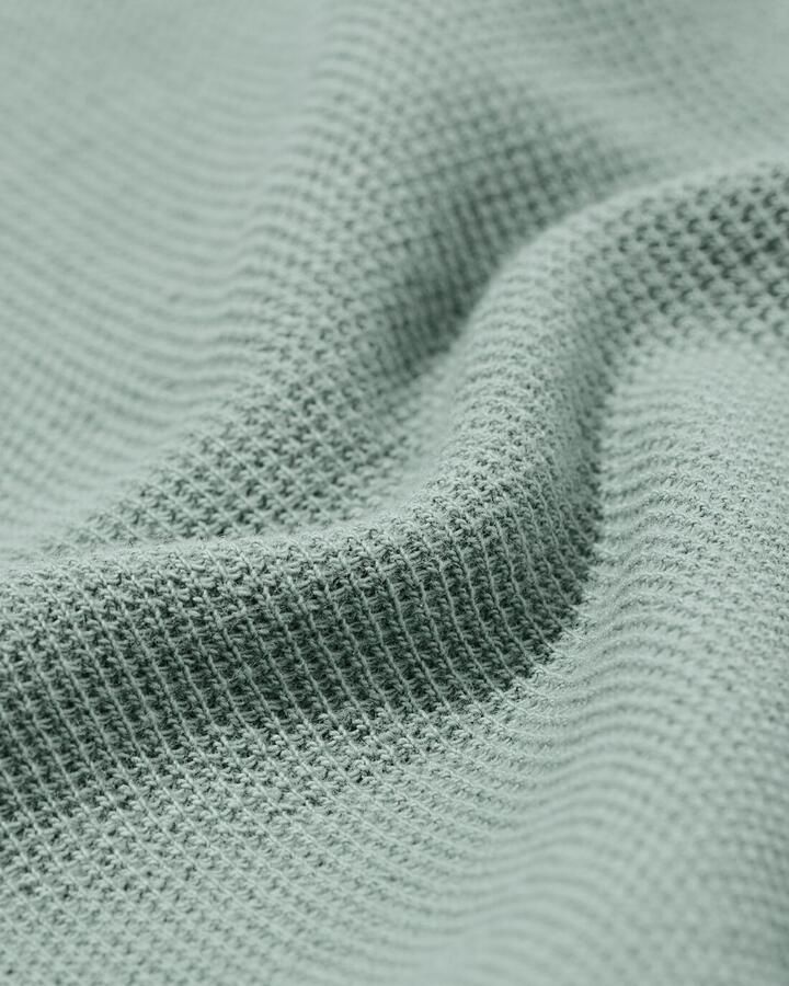 HEMA Kinder T-shirt Wafel Groen (groen) - Foto 2