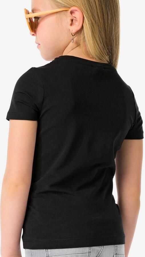 HEMA Kinder T-shirts Biologisch Katoen 2 Stuks Zwart (zwart) - Foto 2