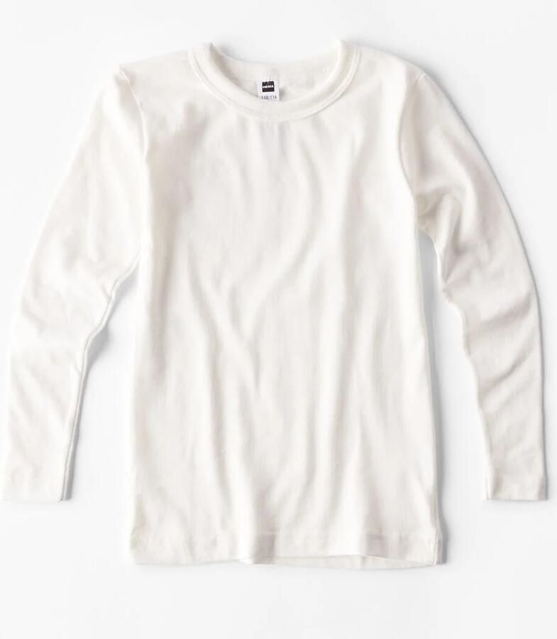 HEMA Kinder Thermo T-shirt Wit - Foto 2