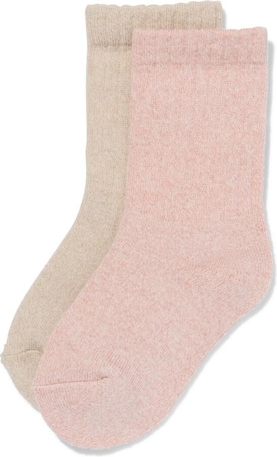HEMA Kinder Thermosokken Rib 2 Paar Beige (beige) - Foto 2