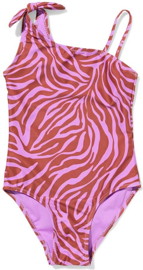 HEMA Kinderbadpak Zebra Lila (lila)