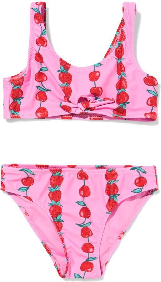 HEMA Kinderbikini Fruit Roze (roze)