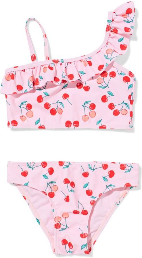 HEMA Kinderbikini Kersen Roze (roze)