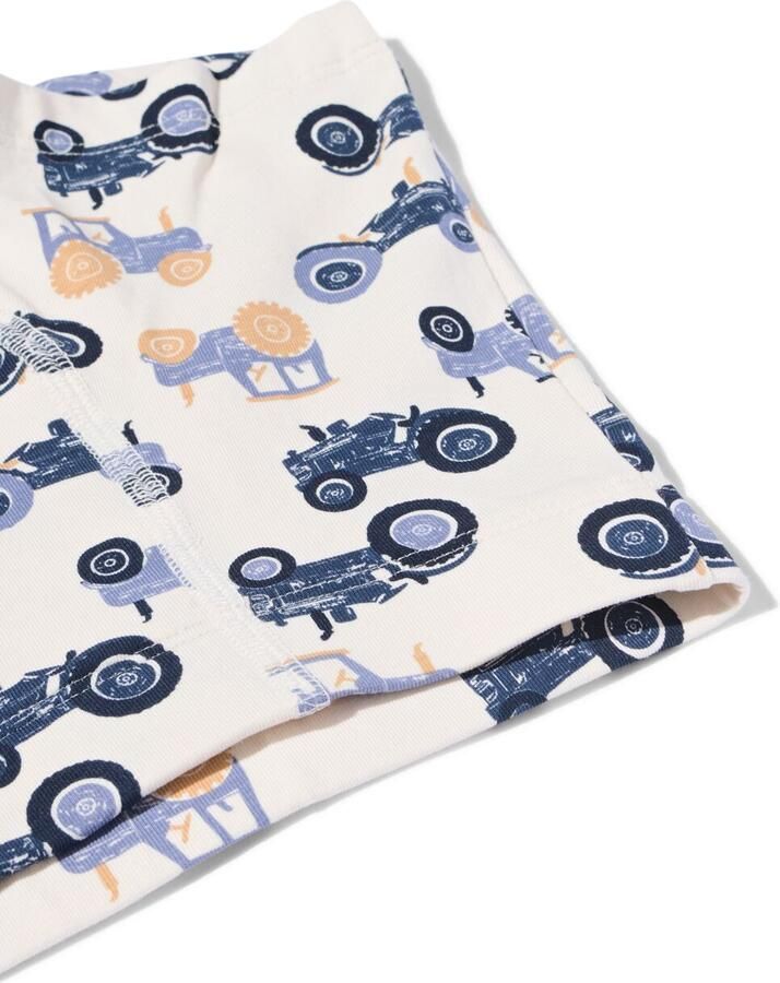 HEMA Kinderboxers Tractor 3 Stuks Blauw (blauw) - Foto 2