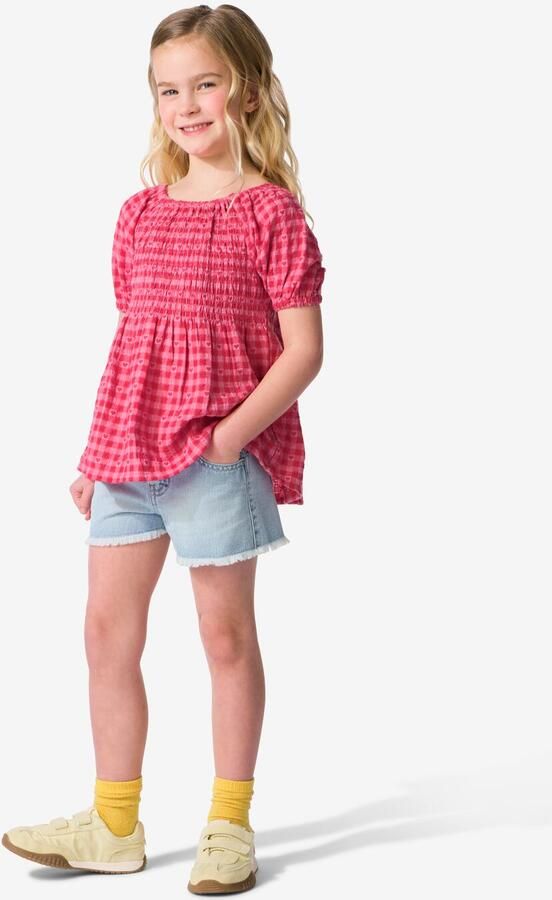 HEMA Kinderbroek Hartjes Blauw (blauw) - Foto 2
