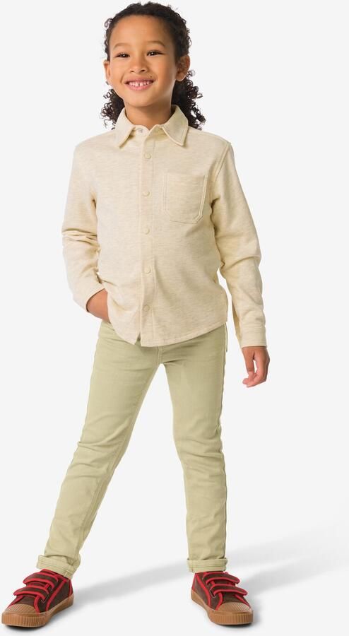 HEMA Kinderbroek Jogdenim Lichtgroen (lichtgroen)