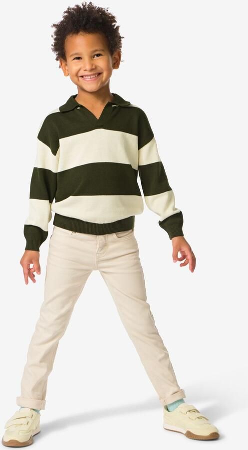 HEMA Kinderbroek Jogdenim Zand (zand)