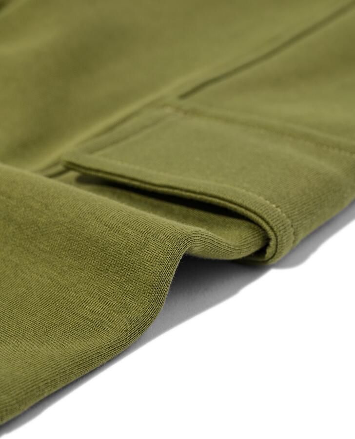HEMA Kinderbroek Regular Fit Cargo Groen (groen) - Foto 2
