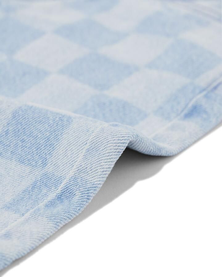 HEMA Kinderbroek Regular Fit Ruiten Blauw (blauw) - Foto 2