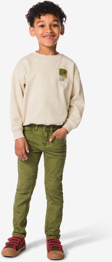 HEMA Kinderbroek Skinny Fit Jog Felgroen (felgroen)