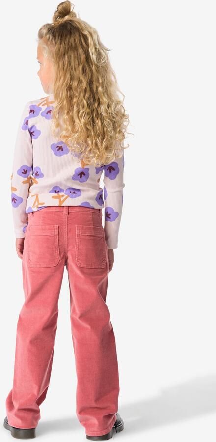 HEMA Kinderbroek Velvet Roze (roze)