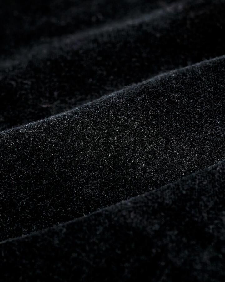 HEMA Kindergilet Velvet Zwart (zwart)