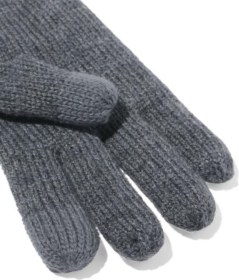 HEMA Kinderhandschoenen Met Touchscreen Tip Antraciet (antraciet)