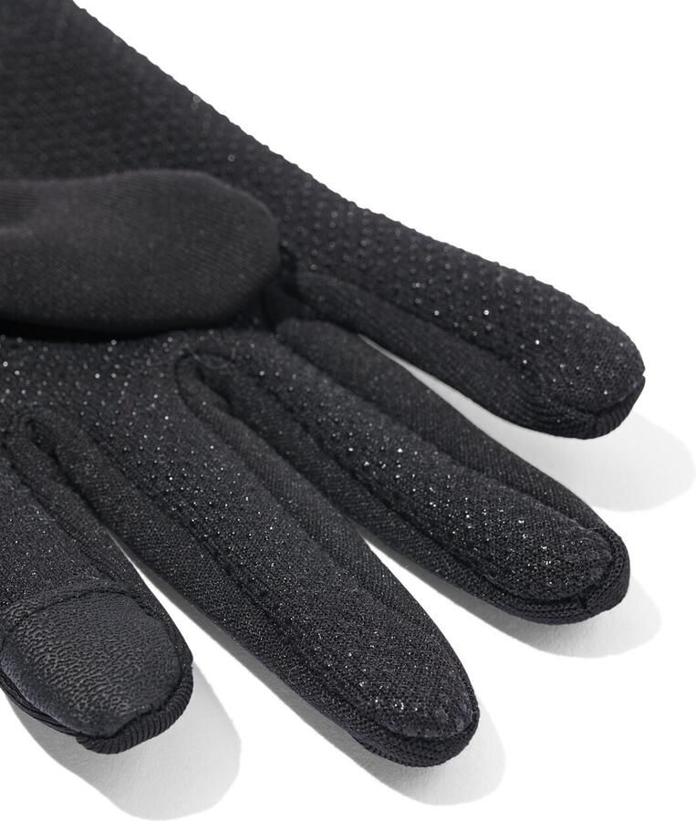 HEMA Kinderhandschoenen Softshell Met Touchscreen Zwart (zwart)