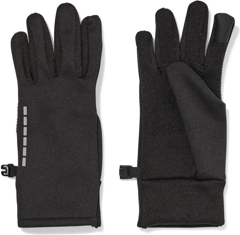 HEMA Kinderhandschoenen Softshell Met Touchscreen Zwart (zwart)