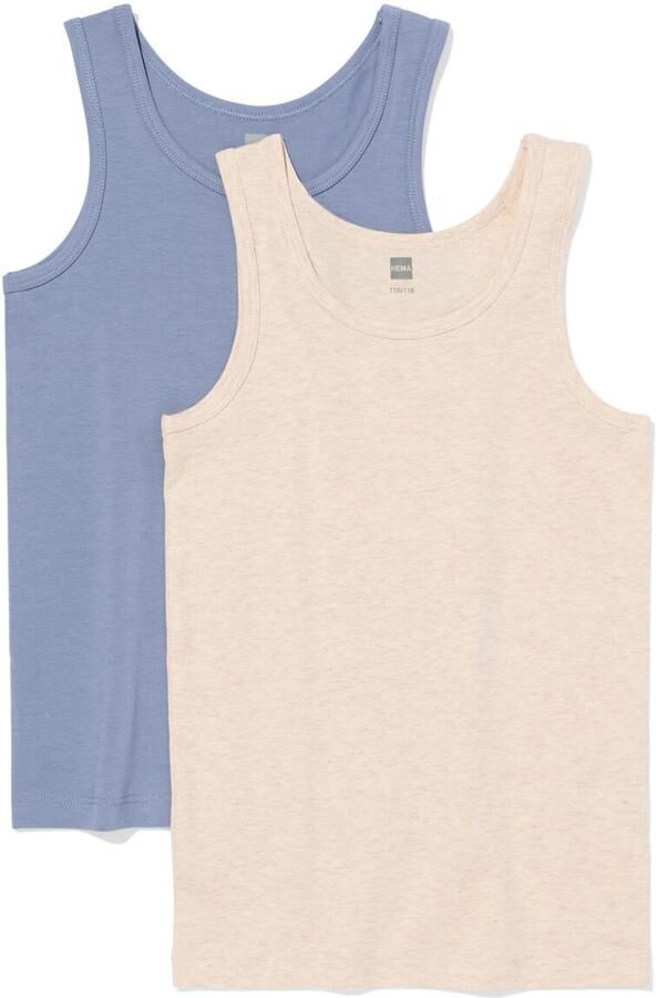 HEMA Kinderhemden Zee 2 Stuks Blauw (blauw) - Foto 2