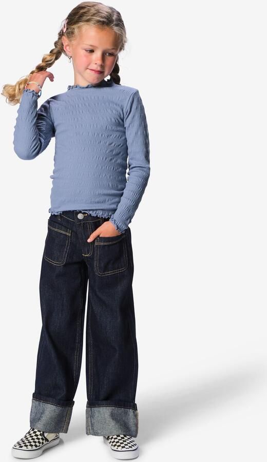 HEMA Kinderjeans Wide Fit Denim (denim)