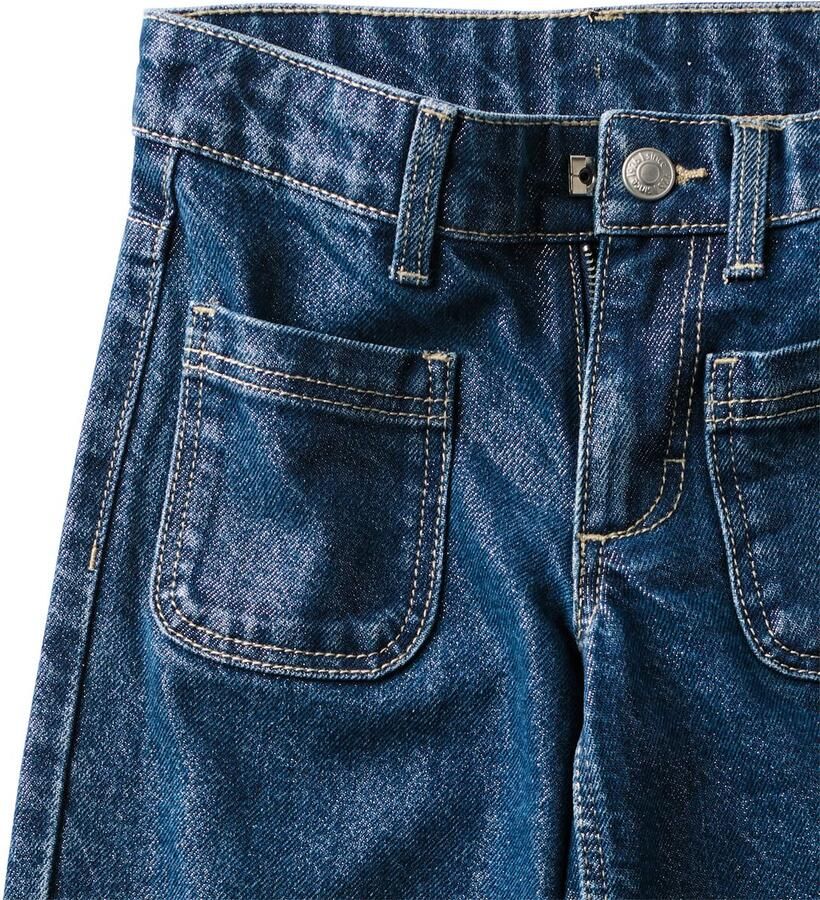 HEMA Kinderjeans Wide Fit Middenblauw - Foto 2