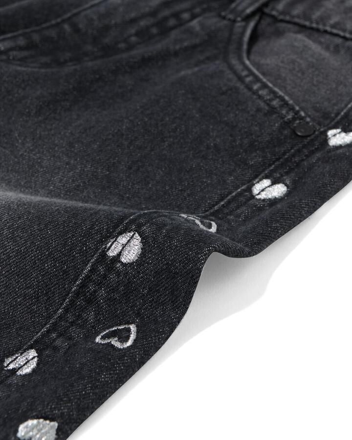 HEMA Kinderjeans Wide Fit Zwart (zwart) - Foto 2