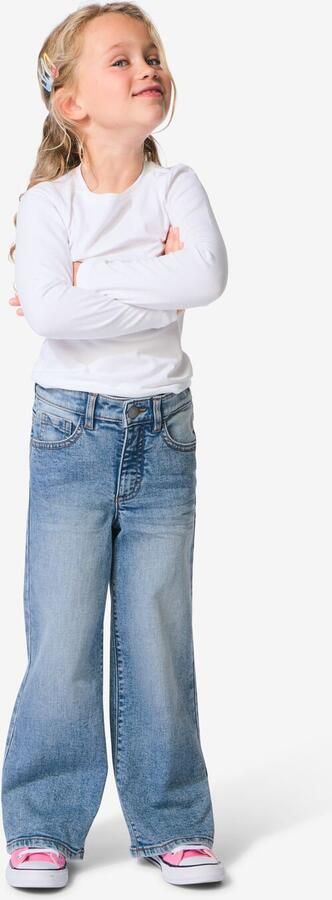 HEMA Kinderjeans Wijd Lichtblauw (lichtblauw) - Foto 4