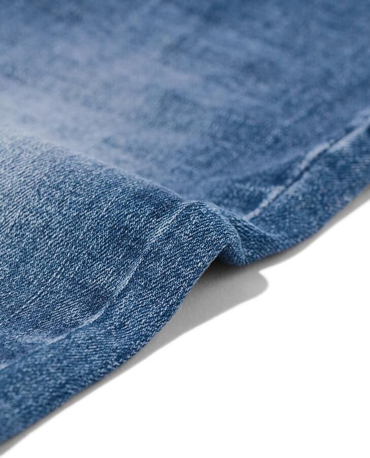 HEMA Kinderjeans Wijd Middenblauw (middenblauw) - Foto 2