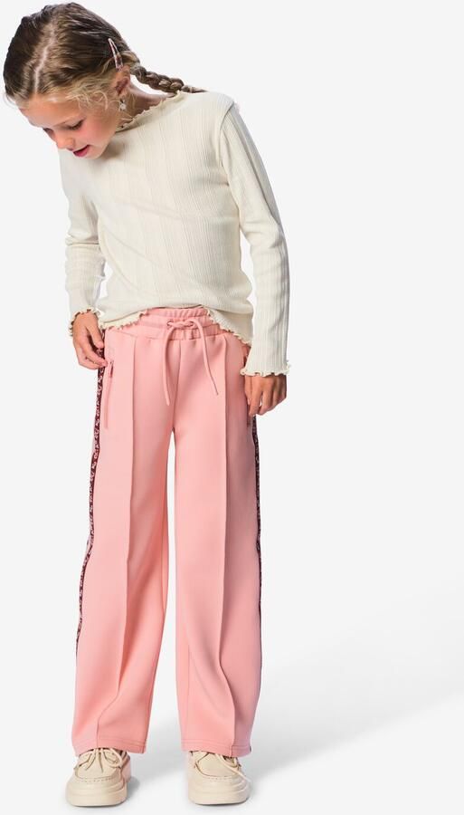 HEMA Kinderjoggingbroek Wide Fit Roze (roze) - Foto 2