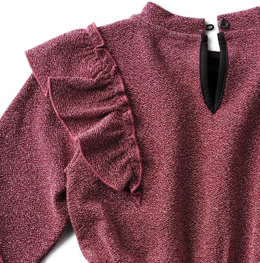 HEMA Kinderjurk Regular Fit Jersey Roze - Foto 2