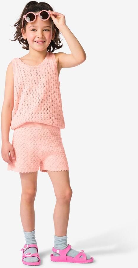 HEMA Kinderkledingset Ajour Roze (roze)
