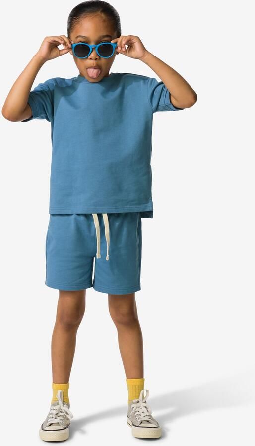HEMA Kinderkledingset Regular Fit Blauw (blauw) - Foto 2