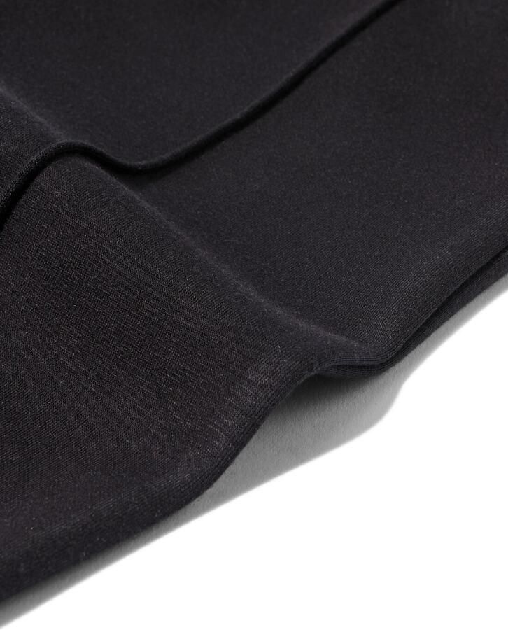 HEMA Kinderlegging Bootcut Rib Zwart (zwart) - Foto 2