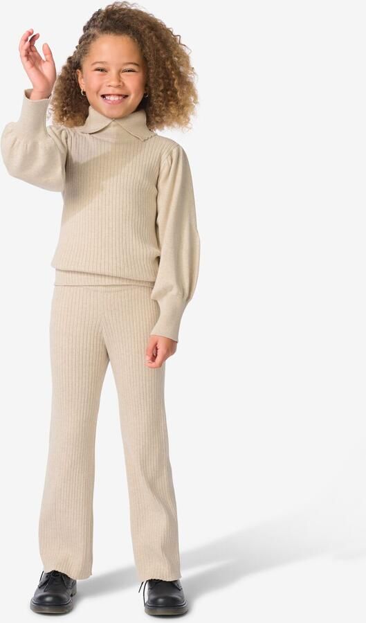 HEMA Kinderlegging Flared Rib Ecru (ecru) - Foto 2