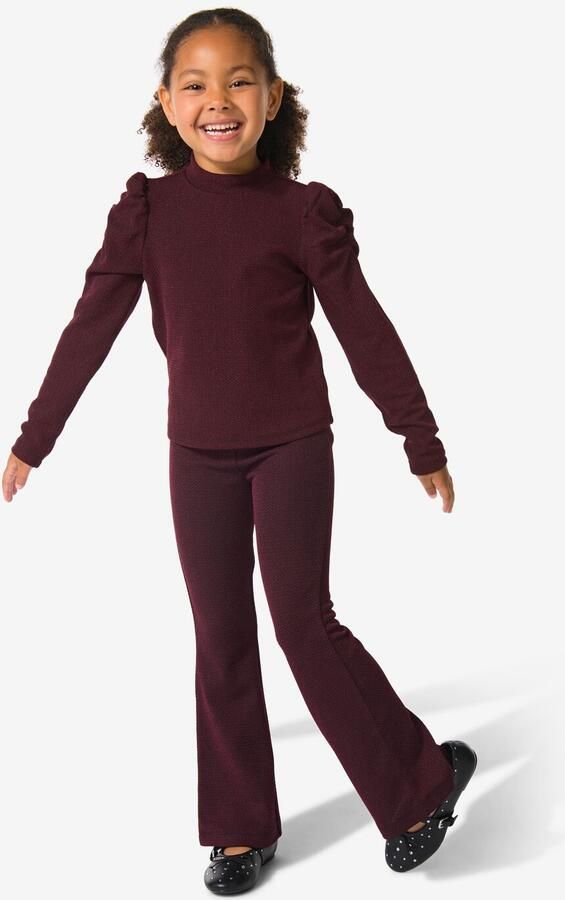 HEMA Kinderlegging Glitter Bordeauxrood (bordeauxrood)