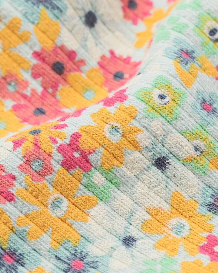 HEMA Kinderlegging Rib Bloemen Multi (multi)