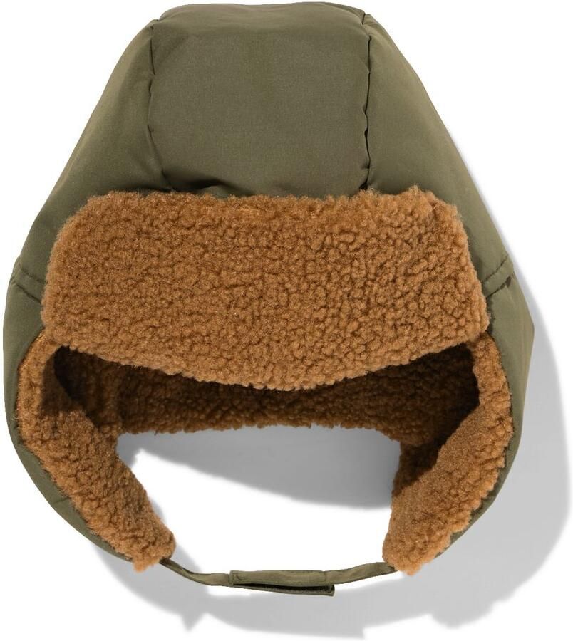 HEMA Kindermuts Legergroen - Foto 1