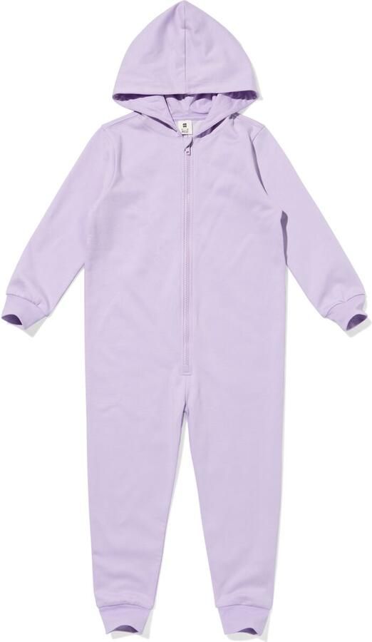 HEMA Kinderonesie Sweatstof Lila (lila)