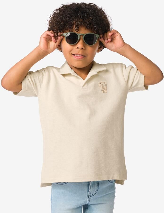 HEMA Kinderpolo Ecru (ecru)
