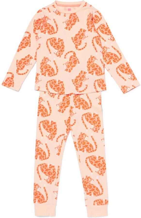 HEMA Kinderpyjama Cheeta Roze (roze)