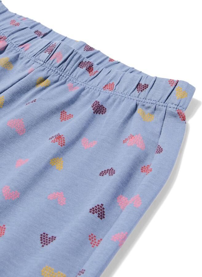 HEMA Kinderpyjama Hartjes Blauw (blauw) - Foto 2