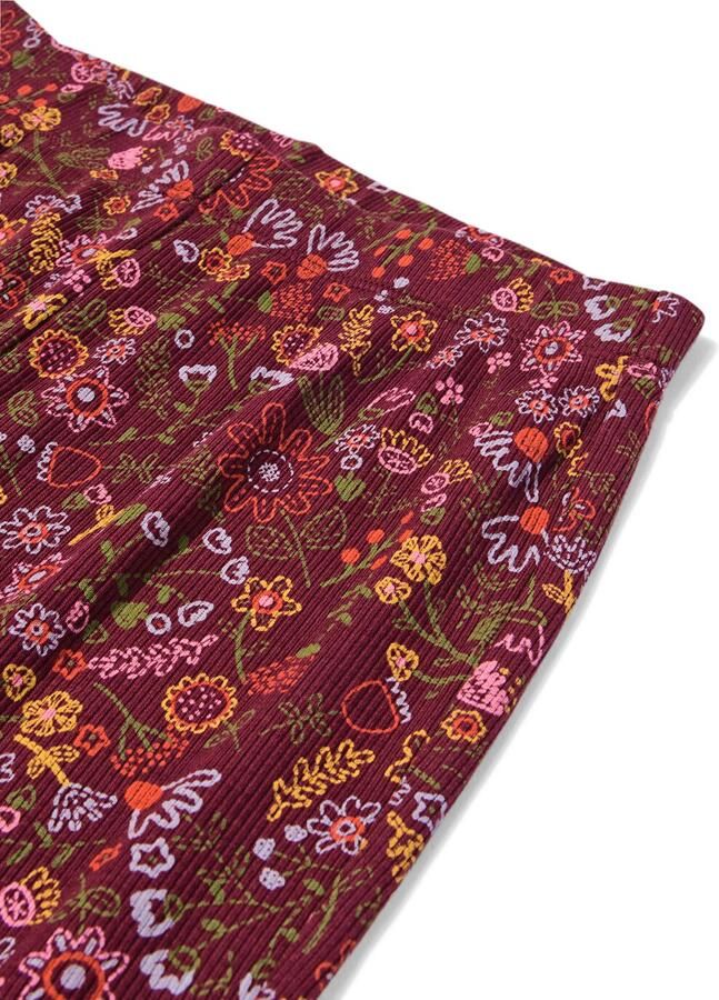HEMA Kinderpyjama Rib Bloemen Multicolor (multicolor) - Foto 2