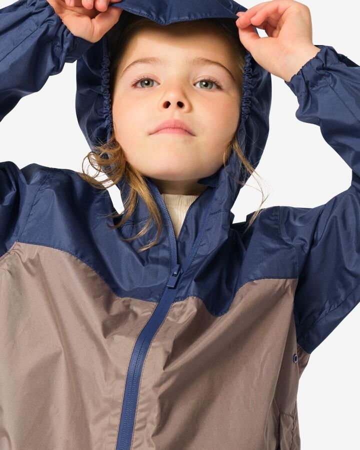HEMA Kinderregenjas Lichtgewicht Blauw (blauw) - Foto 3
