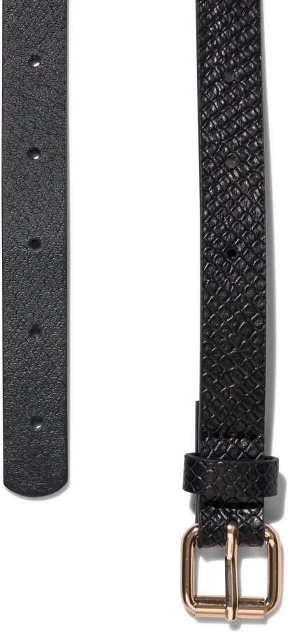 HEMA Kinderriem 2 Cm Snake Zwart (zwart) - Foto 1