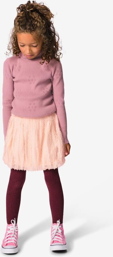 HEMA Kinderrok A-lijn Tule Lichtroze